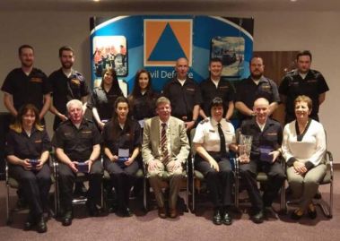 Donegal Civil Defence winners in regional competition